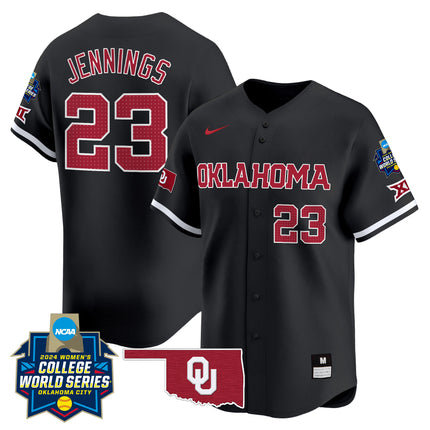 Men's size - Oklahoma Women's College World Series Champions Vapor Premier Limited Jersey - All Stitched