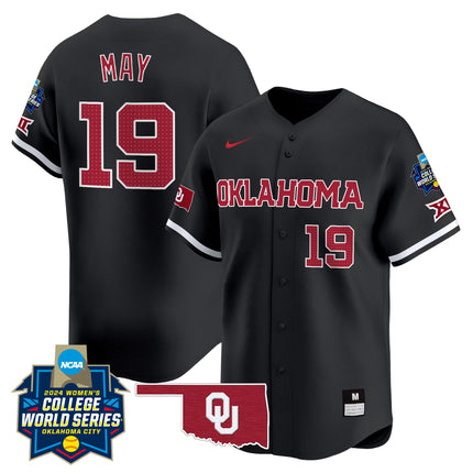 Men's size - Oklahoma Women's College World Series Champions Vapor Premier Limited Jersey - All Stitched