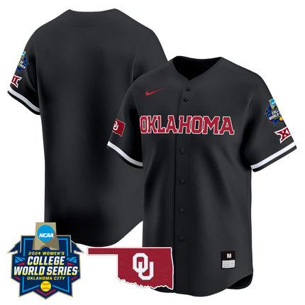 Men's size - Oklahoma Women's College World Series Champions Vapor Premier Limited Jersey - All Stitched