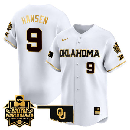 Men's size - Oklahoma Women's College World Series Champions Vapor Premier Limited Jersey - All Stitched