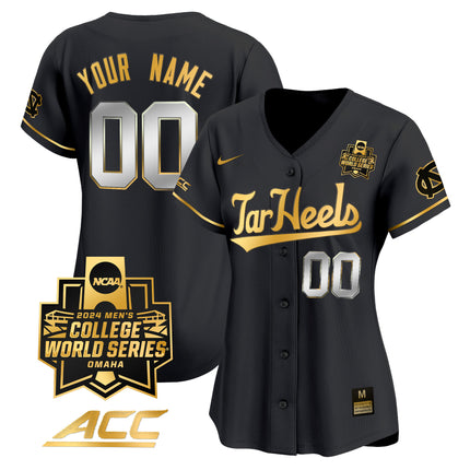 North Carolina Tar Heels 2024 College World Series Vapor Premier Limited Custom Jersey - All Stitched