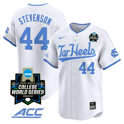 Men's North Carolina Tar Heels 2024 College World Series Vapor Premier Limited Jersey - All Stitched