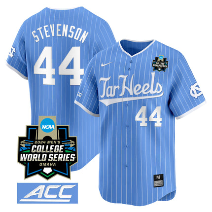 Men's North Carolina Tar Heels 2024 College World Series Vapor Premier Limited Jersey - All Stitched