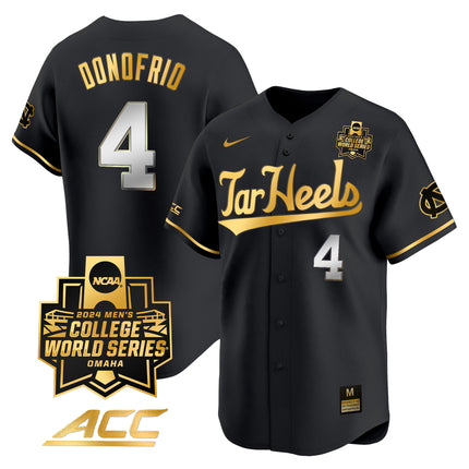 Men's North Carolina Tar Heels 2024 College World Series Vapor Premier Limited Jersey - All Stitched