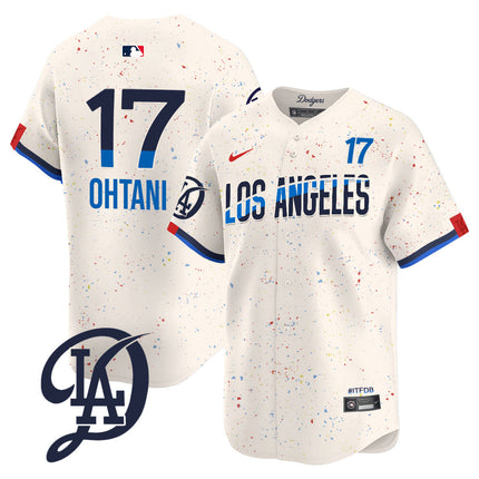 Men's Los Angeles Dodgers 2024 City Connect Limited Jersey - All Stitched