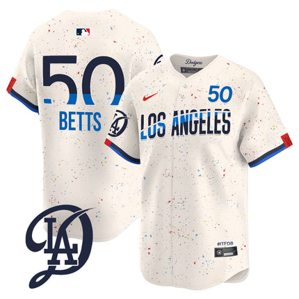 Men's Los Angeles Dodgers 2024 City Connect Limited Jersey - All Stitched