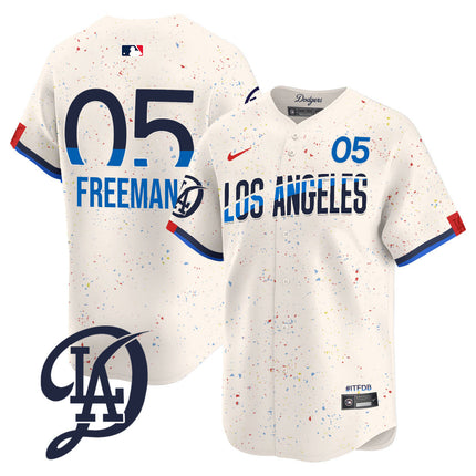 Men's Los Angeles Dodgers 2024 City Connect Limited Jersey - All Stitched