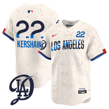 Men's Los Angeles Dodgers 2024 City Connect Limited Jersey - All Stitched