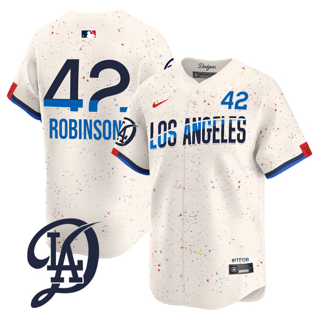 Men's Los Angeles Dodgers 2024 City Connect Limited Jersey - All Stitched