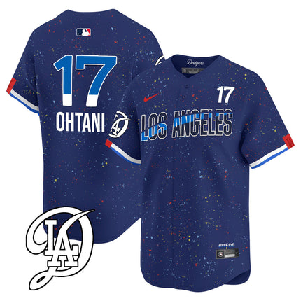 Men's Los Angeles Dodgers 2024 City Connect Limited Jersey - All Stitched