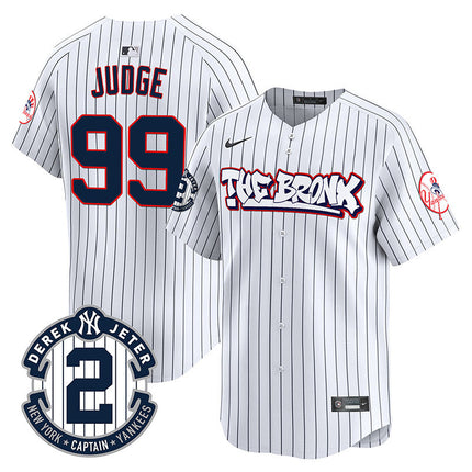 Men's New York Yankees The Bronx Graffiti Vapor Premier Limited Jersey V2 - All Stitched