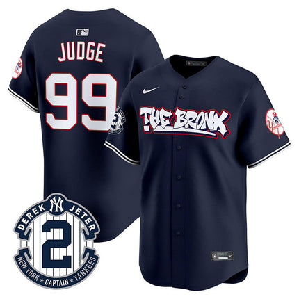 Men's New York Yankees The Bronx Graffiti Vapor Premier Limited Jersey V2 - All Stitched