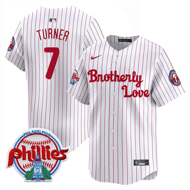 Men's Phillies Brotherly Love Vapor Premier Limited Jersey - All Stitched