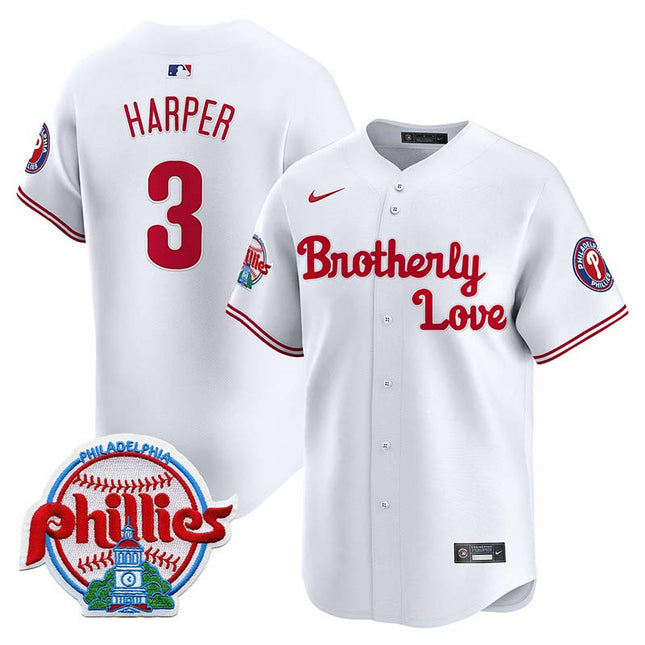 Men's Phillies Brotherly Love Vapor Premier Limited Jersey - All Stitched