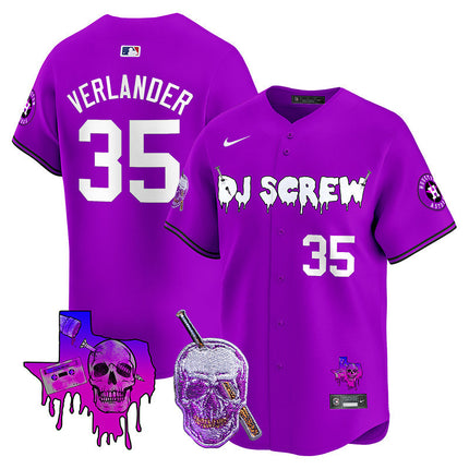 Men's Astros DJ Screw Vapor Premier Limited Jersey - All Stitched