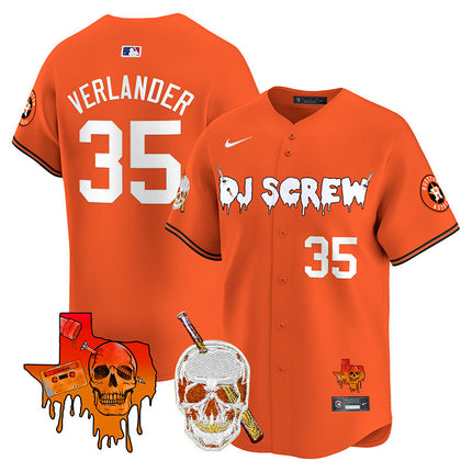 Men's Astros DJ Screw Vapor Premier Limited Jersey V2 - All Stitched