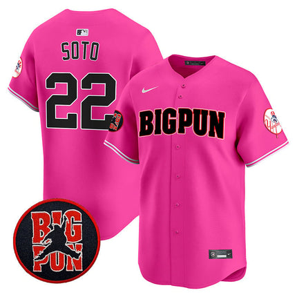 Men's New York Yankees Big Pun Vapor Premier Limited Jersey V2 - All Stitched