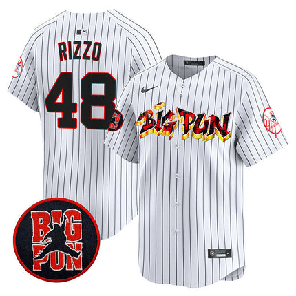 Men's New York Yankees Big Pun Vapor Premier Limited Jersey - All Stitched