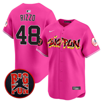 Men's New York Yankees Big Pun Vapor Premier Limited Jersey - All Stitched