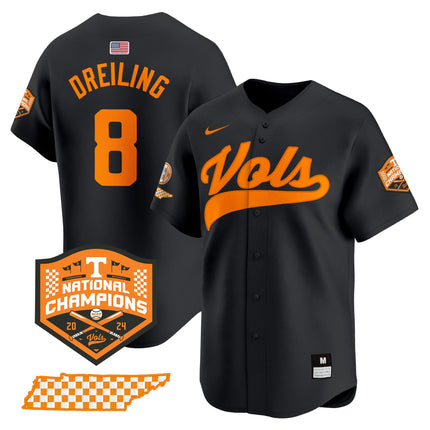 Men's Tennessee Volunteers 2024 Champions Vapor Premier Limited Jersey - All Stitched