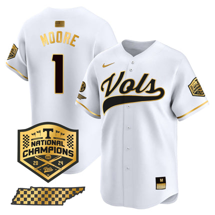 Men's Tennessee Volunteers 2024 Champions Vapor Premier Limited Jersey - All Stitched