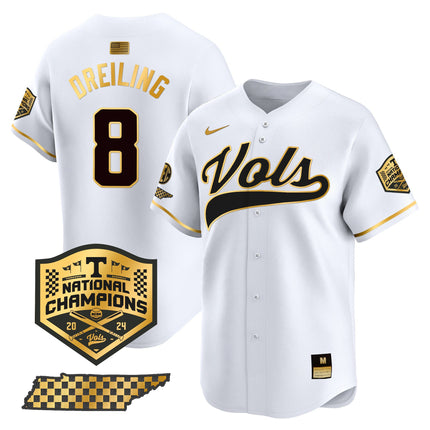 Men's Tennessee Volunteers 2024 Champions Vapor Premier Limited Jersey - All Stitched