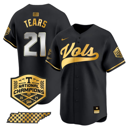Men's Tennessee Volunteers 2024 Champions Vapor Premier Limited Jersey - All Stitched