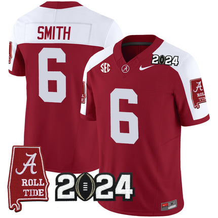 Men's Alabama Crimson Tide 2024 Vapor Limited Jersey - All Stitched