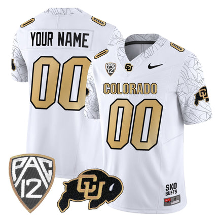 Colorado Buffaloes Rocky Style Vapor Limited Custom Jersey - All Stitched