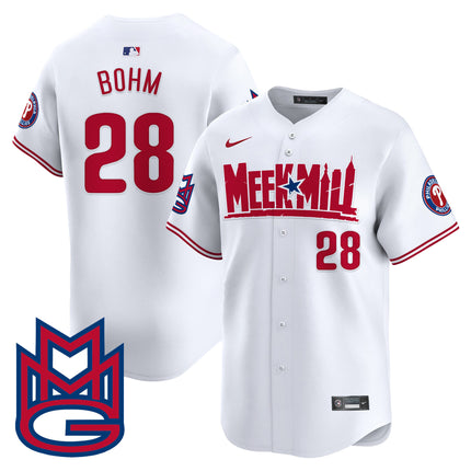 Men's Phillies Meek Mill Vapor Premier Limited Jersey - All Stitched