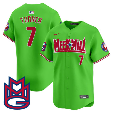 Men's Phillies Meek Mill Vapor Premier Limited Jersey - All Stitched