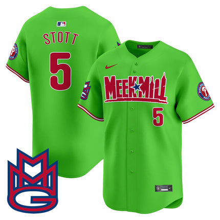 Men's Phillies Meek Mill Vapor Premier Limited Jersey - All Stitched