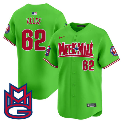 Men's Phillies Meek Mill Vapor Premier Limited Jersey - All Stitched