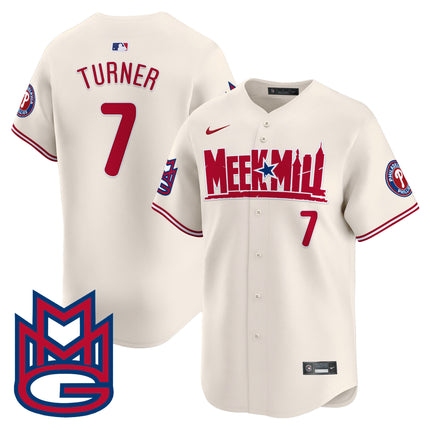 Men's Phillies Meek Mill Vapor Premier Limited Jersey - All Stitched