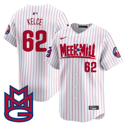 Men's Phillies Meek Mill Vapor Premier Limited Jersey - All Stitched