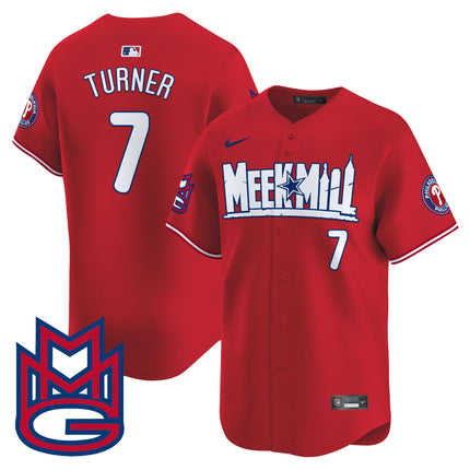 Men's Phillies Meek Mill Vapor Premier Limited Jersey - All Stitched