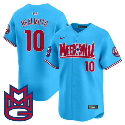 Men's Phillies Meek Mill Vapor Premier Limited Jersey - All Stitched