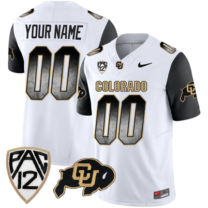 Colorado Buffaloes Arch Smoke Vapor Custom Jersey - All Stitched