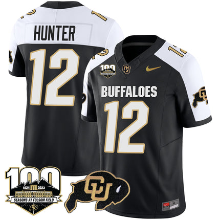 Men's Colorado Buffaloes 100 Seasons Patch Vapor Limited Jersey - All Stitched