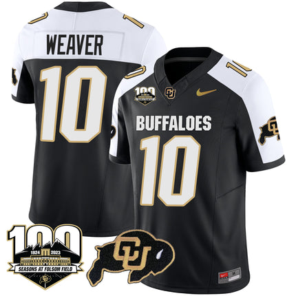 Men's Colorado Buffaloes 100 Seasons Patch Vapor Limited Jersey - All Stitched
