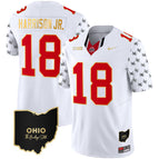 White Gold Trim / Marvin Harrison Jr / S
