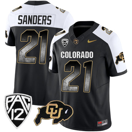 Men's Colorado Buffaloes Arch Smoke Vapor Jersey - All Stitched
