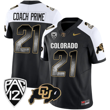 Men's Colorado Buffaloes Arch Smoke Vapor Jersey - All Stitched