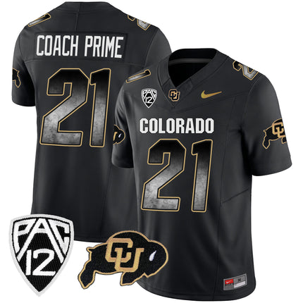 Men's Colorado Buffaloes Arch Smoke Vapor Jersey - All Stitched