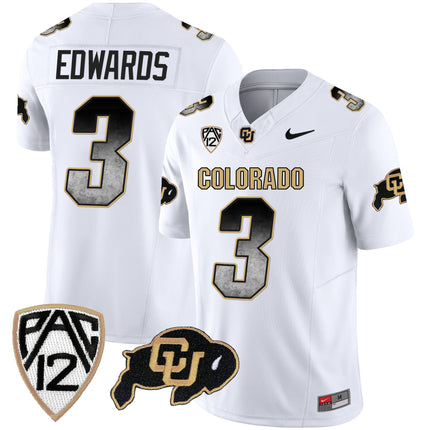 Men's Colorado Buffaloes Arch Smoke Vapor Jersey - All Stitched