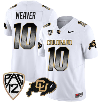 Men's Colorado Buffaloes Arch Smoke Vapor Jersey - All Stitched
