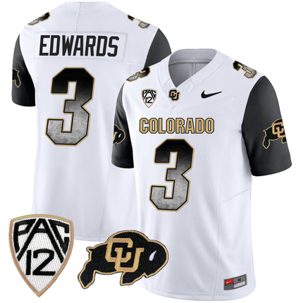 Men's Colorado Buffaloes Arch Smoke Vapor Jersey - All Stitched