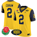 Navy Sleeves / Blake Corum / S