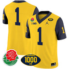 Navy Sleeves / #1 Team / S