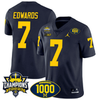 Navy / Donovan Edwards / S